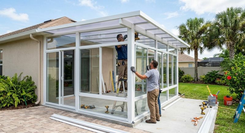 Florida Room Installation in Charlotte, NC