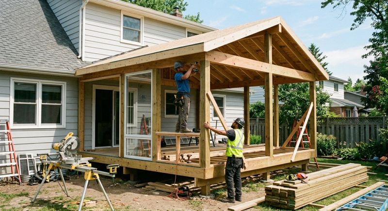 Deck Enclosure Construction in Chattanooga, TN